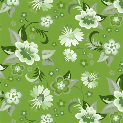 Green Wallpaper Floral | PixLith