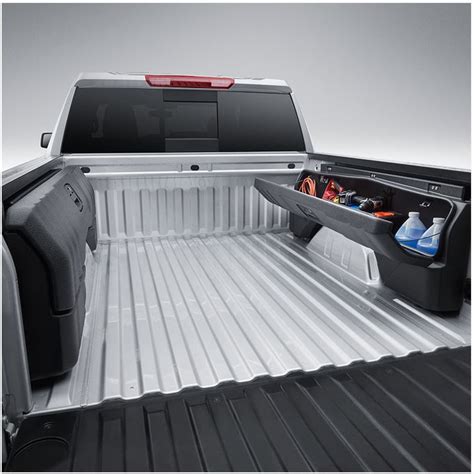 Anybody have these factory Side Mounted Bed Storage Boxes? - 2019-2025 ...