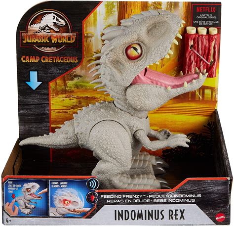 Jurassic World Feeding Frenzy Indominus Rex Action Figure Mattel Toys ...