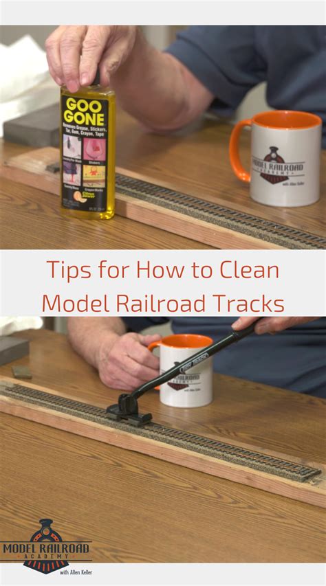 How to Clean Model Railroad Track in 2020 | Model railroad, Railroad ...