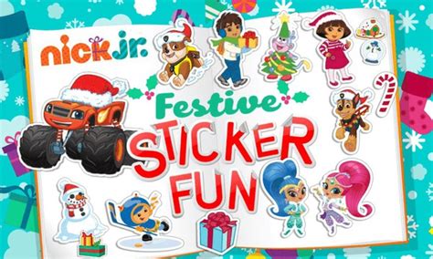 Nick Jr.: Festive Sticker Fun | NuMuKi