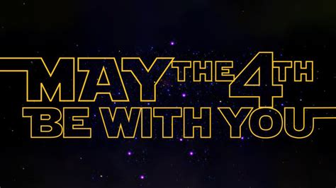 May the fourth be with you - WalterDenise