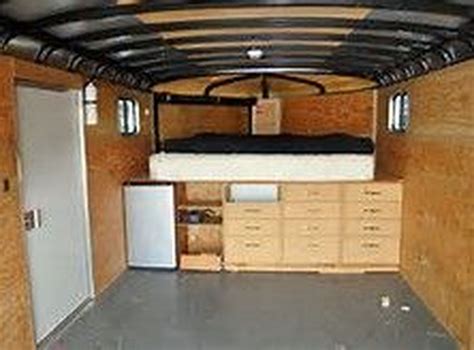 Amazing Picture of Cargo Trailer Conversion Ideas - Interior Design ...