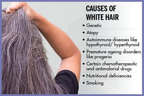 Unraveling the Mystery: Understanding the Causes of White Hair ...