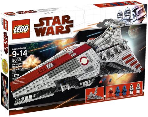 LEGO Star Wars 8039 Venator-Class Republic Attack Cruiser: Amazon.co.uk ...