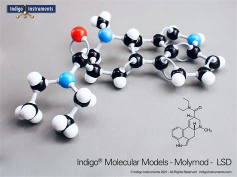 LSD Molecular Model, Assembled