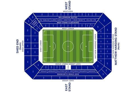 Stamford Bridge Stadium Map - Clemmy Cassandry