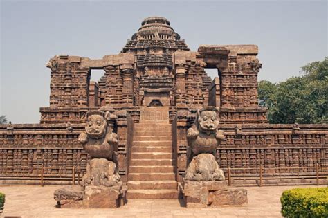 Ancient Hindu Temple at Konark Stock Image - Image of heritage ...