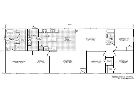 Old Mobile Home Floor Plans - floorplans.click