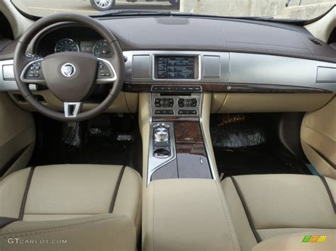 Barley/Truffle Interior 2012 Jaguar XF Portfolio Photo #59102402 ...