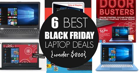 6 Best Black Friday Laptops under $200 - MyLitter - One Deal At A Time