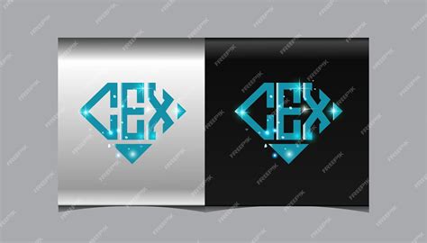 Premium Vector | CEX initial modern logo design vector icon template