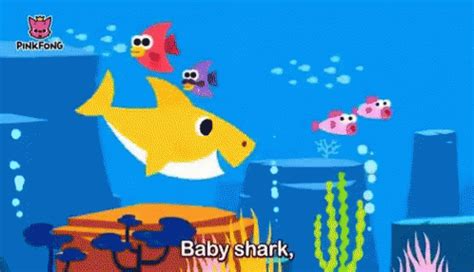 Baby Shark Fish GIF - Baby Shark Fish Swim - Discover & Share GIFs