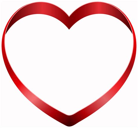 Transparent Heart PNG Clipart