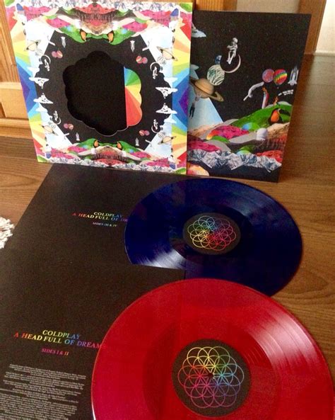 Coldplay, a head full of dreams colored vinyl | Coldplay vinyl ...