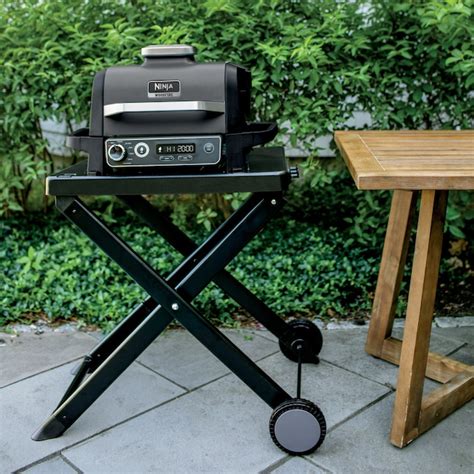 Ninja Black Aluminum Folding Grill Stand XSKSTAND at Lowes.com