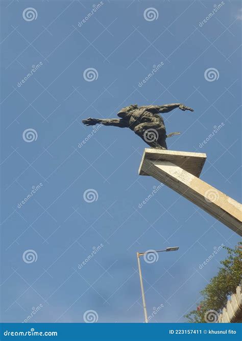 Landmark Of Tugu Patung Pancoran Jakarta Stock Photo | CartoonDealer ...