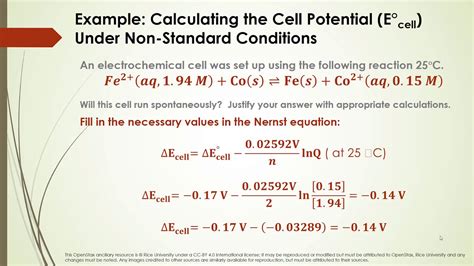 The Nernst Equation and Concentration Cells Plus Examples - YouTube