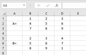 How to perform matrix operations in Excel? - QuickExcel