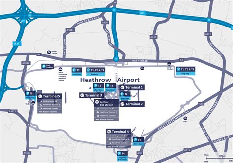 Map Of London With Heathrow Airport - When Do We Spring Forward In 2024