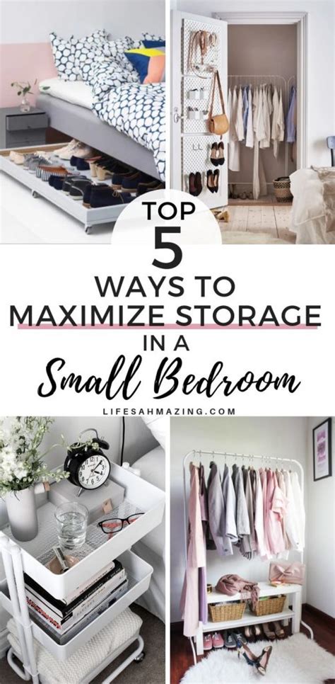 5 Best Small Bedroom Storage Ideas (Practical & Renter-friendly) - Life ...