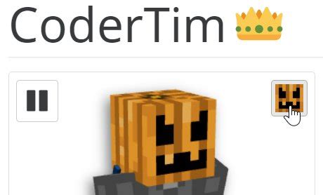 Minecraft Pumpkin Skin