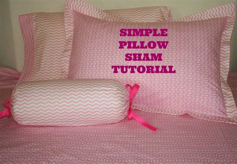 Glam Fabrics: Simple Pillow Sham Tutorial for Standard and King pillows ...