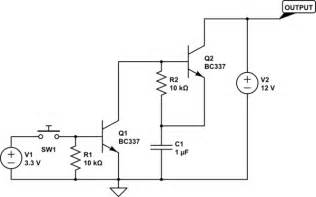 switches - Fail on using 2 Transistor as a Switch - Electrical ...