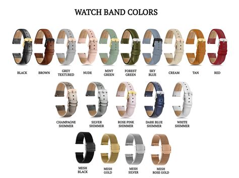 20mm Watch Band, 16mm Watch Band, Womens Watch Bands, Watches Band 20mm ...