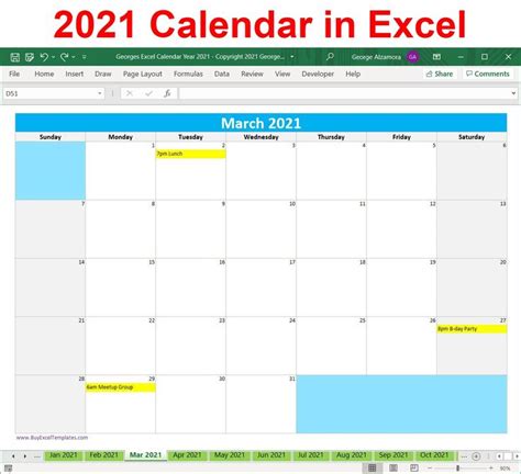 a calendar is displayed on the desktop screen