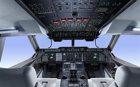 4k Airliner Cockpit Wallpaper Airbus A380 Cockpit Cockpit Airplane ...