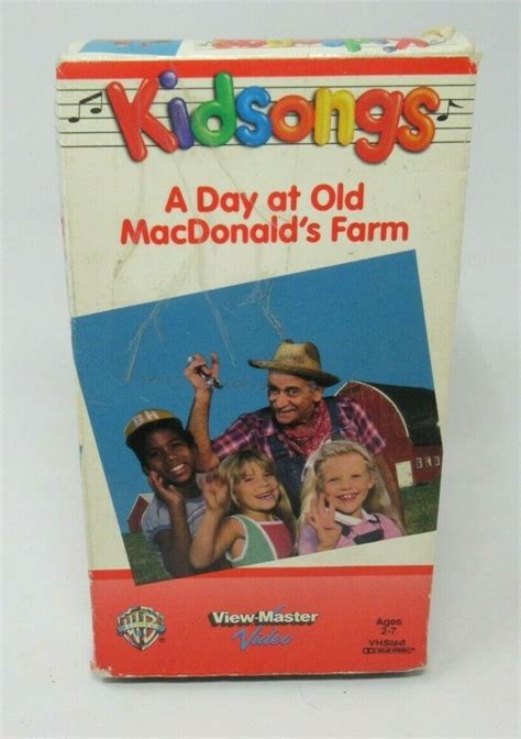 Kidsongs - A Day With the Animals (VHS) for sale online | eBay | Kids ...