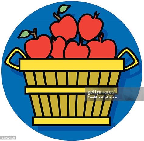 Apple Basket Clip Art Photos and Premium High Res Pictures - Getty Images