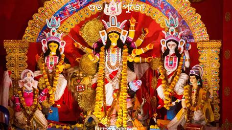 Durga Puja 2022 Wallpaper Download | Festivals Date & Time