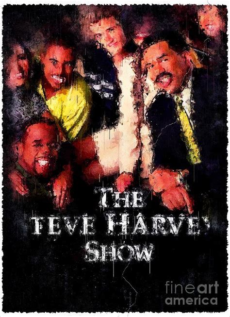 TV Show The Steve Harvey Show Digital Art by Carrie Stanton - Pixels