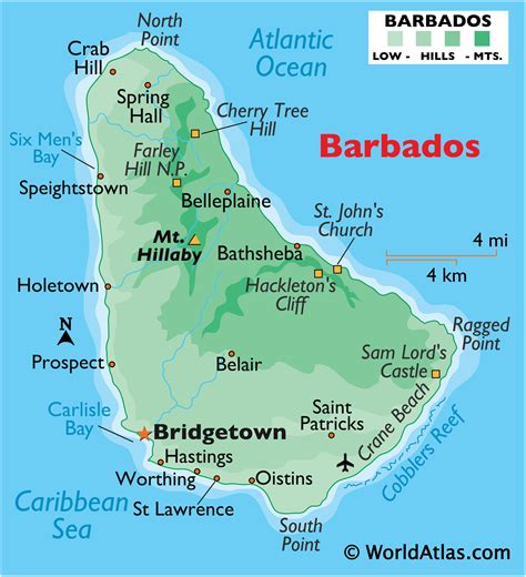 Barbados Attractions, Travel and Vacation Suggestions - Worldatlas.com