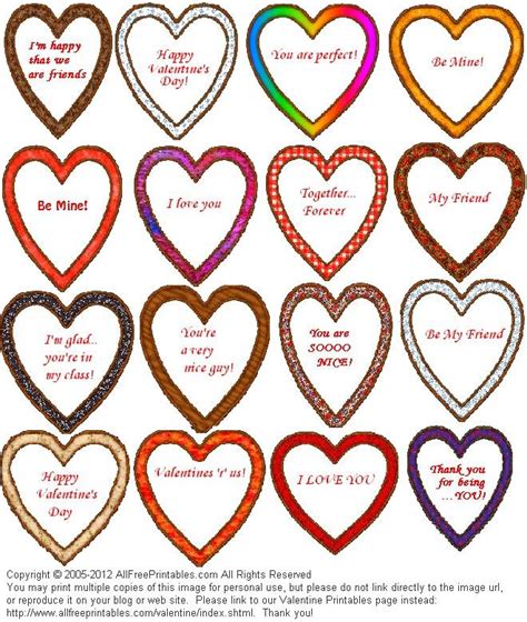 Valentine Printables - Coupons, Bookmarks, Baskets, Valentines