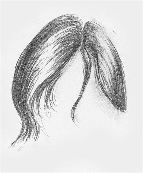 Straight Hair Demo, Step 2 | Lee Hammond | Drawing Hair for Beginners ...