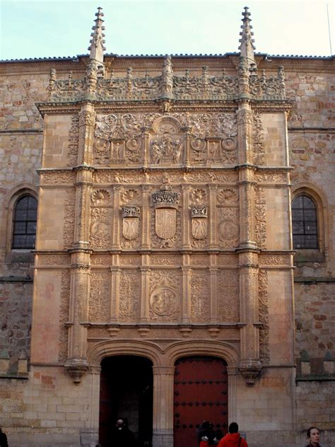 Fachada de la Universidad de Salamancca - Estilo Plateresco (local ...