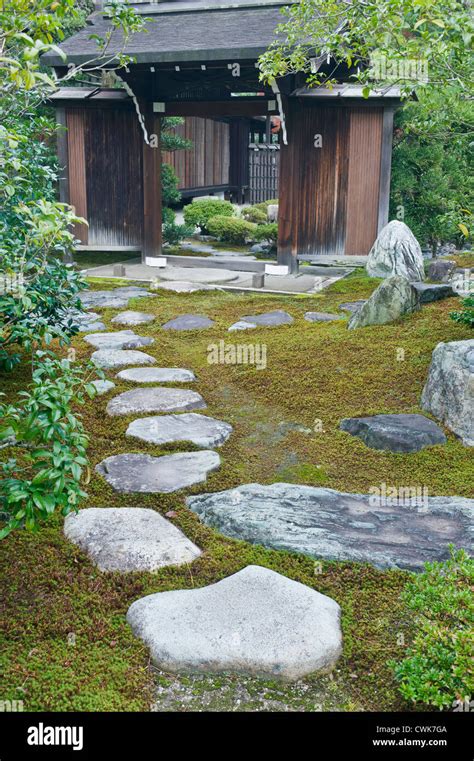 Japan, Kyoto, Kyoto Imperial Palace Garden Stock Photo - Alamy