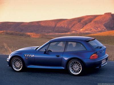 BMW Z3 Coupe M Technical Specs, Dimensions