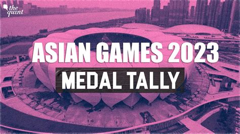 Asian Games 2023 Medal Tally: All Indian Medal Winners Till Wednesday ...