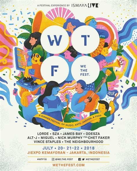 We The Fest 2018 - Poster Contest Winner on Behance | Graphic design ...