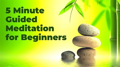 5 Minute Guided Meditation for Beginners | Simple Calming Meditation ...