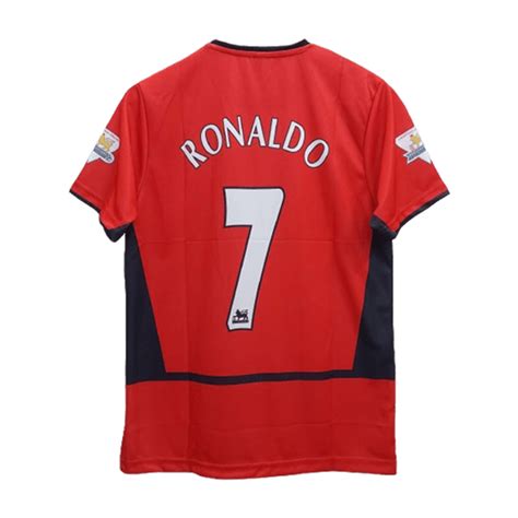 C. Ronaldo Manchester united 2002-03 home Jersey - Cyberried Store