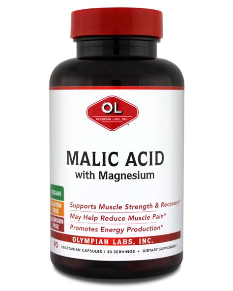 MALIC ACID with Magnesium | Olympian Labs