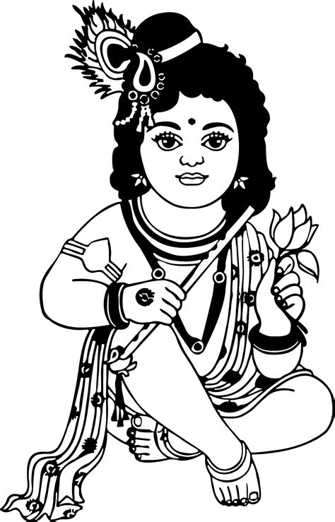 Shree Krishna Clipart