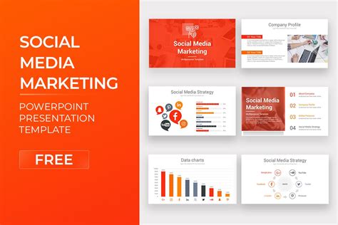 Social Media Marketing Free PowerPoint Template | Nulivo Market