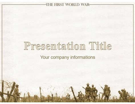 World War 2 Powerpoint Template – Mightyprintingdeals.com