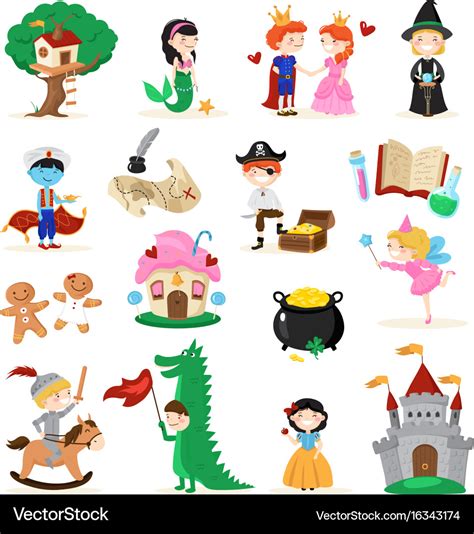 Fairy Tale Cartoon Characters